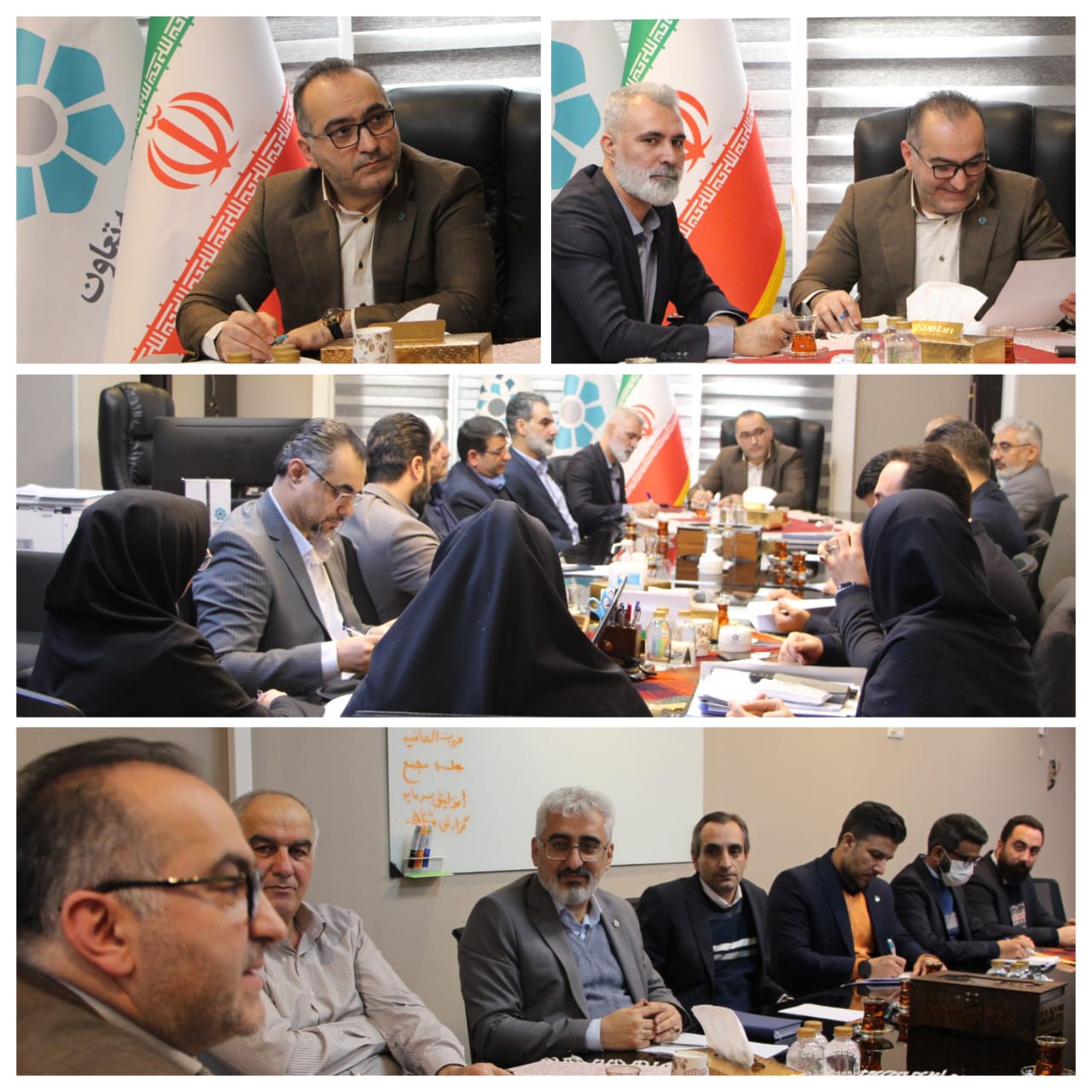 بازدید عضو هیئت‌مدیره بانک توسعه تعاون از شرکت خدمات و پشتیبانی